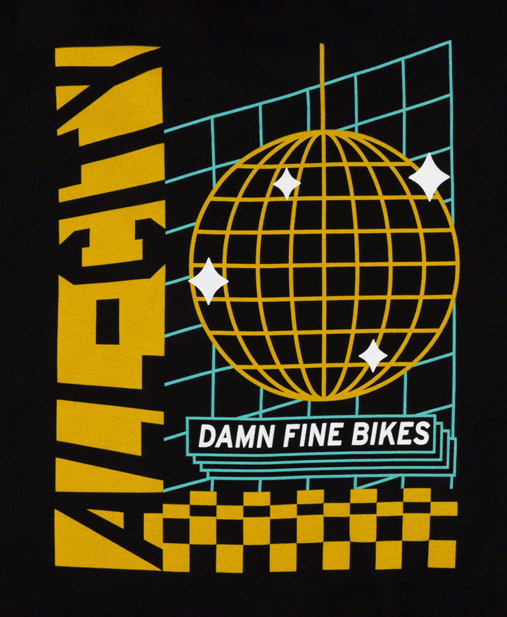 All-City Club Tropic Womens T-Shirt - Black X-Large