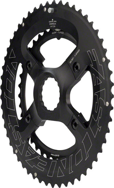 Easton CINCH Spider and Chainring Assembly for EC90 SL Crank - 52/36t, 11-Speed, Black - Open Box, New