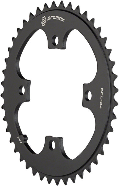 Promax 4-Bolt Chainring - 44t 104 BCD Black