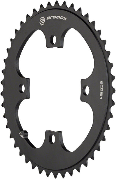 Promax 4-Bolt Chainring - 45t 104 BCD Black