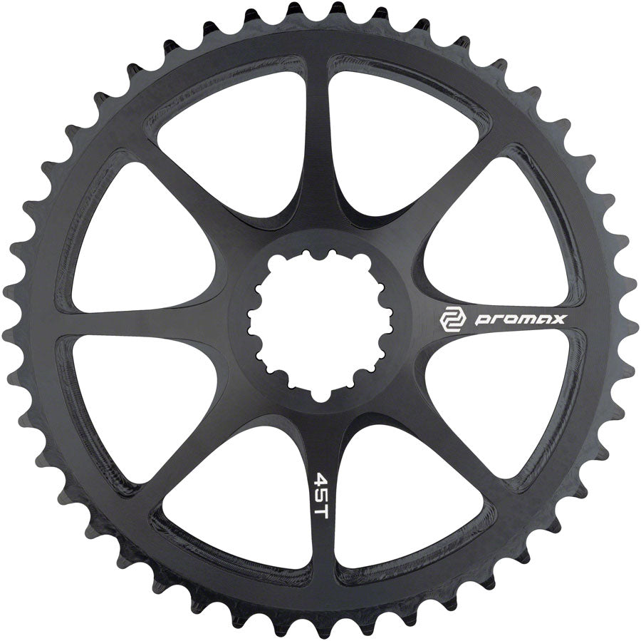Promax Direct Mount 45t Chainring Black