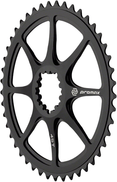 Promax Direct Mount 45t Chainring Black