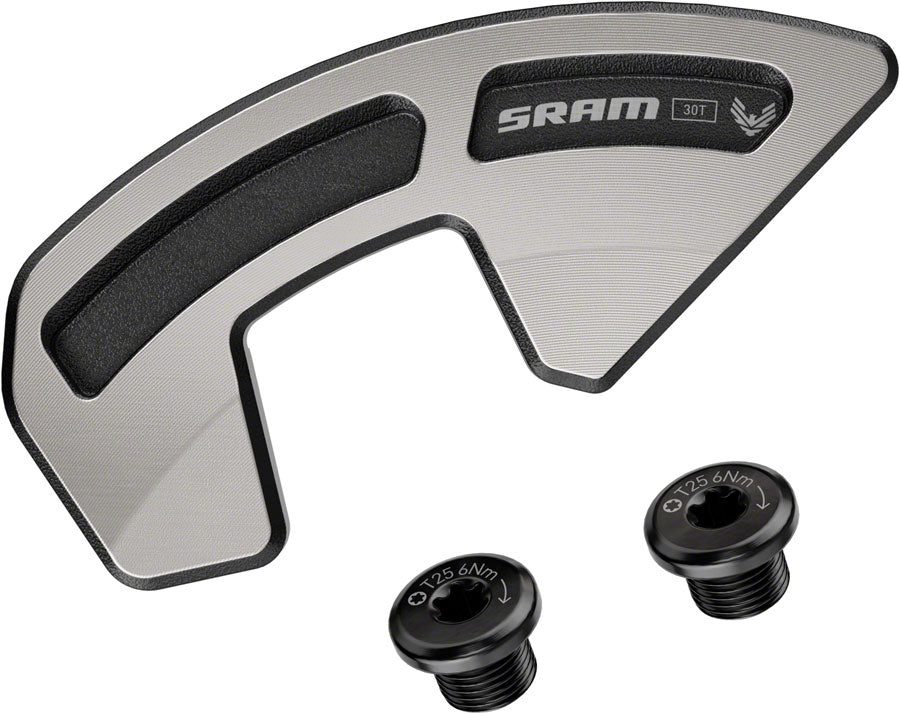 SRAM XX Eagle T-Type Single Ring Impact/Bash Guard Kit - For 30t Chainring D1