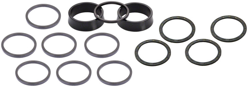 RaceFace Crankset Spacer Kit CINCH 30mm Spindle Systems -  Aluminum BLK