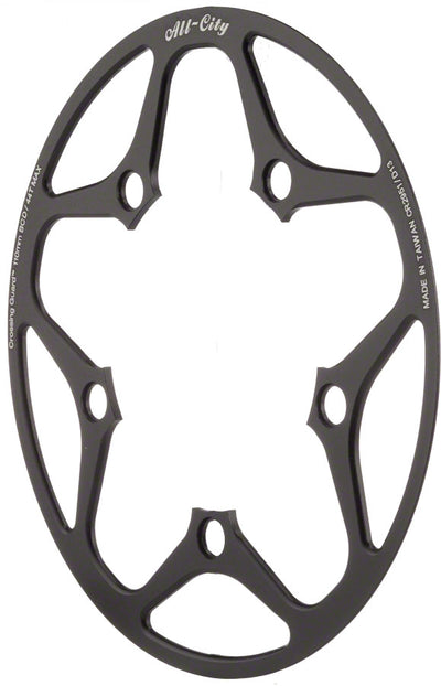 All-City Cross Wizard Chainring Guard 44t x 110mm Black