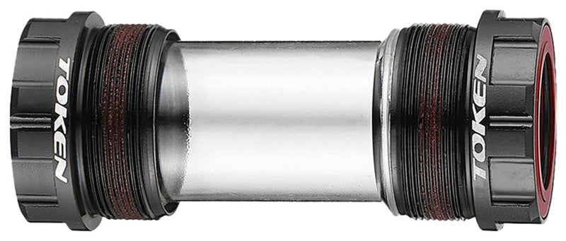Token TK888 Threaded Bottom Bracket - English Shimano HollowTech II / SRAM GXP BLK