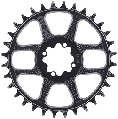 e*thirteen Helix Race 8-Bolt Chainring - 34t 11/12-Speed 3mm Offset 8-Bolt Direct Mount BLK