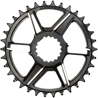 Full Speed Ahead Gradient Direct Mount SH12 Chainring - 36t FSA Direct Mount Compatible Shimano 12-Speed Hyperglide+ BLK