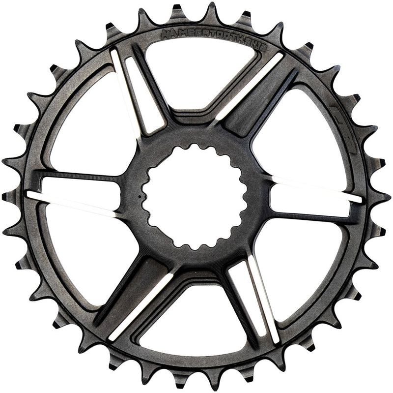 Full Speed Ahead Gradient Direct Mount SH12 Chainring - 36t FSA Direct Mount Compatible Shimano 12-Speed Hyperglide+ BLK