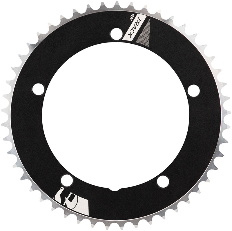FSA NS Track Chainring 1x 54T Tooth Count 144BCD 5-Bolt Pattern 1/8" Chain Width – BLK