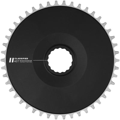 Classified Aero Chainring - 46t DropStop ST HG+ KMC 12-Speed Chains BLK