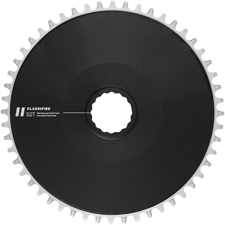 Classified Aero Chainring - 52t DropStop B for 11-Speed Chains Black