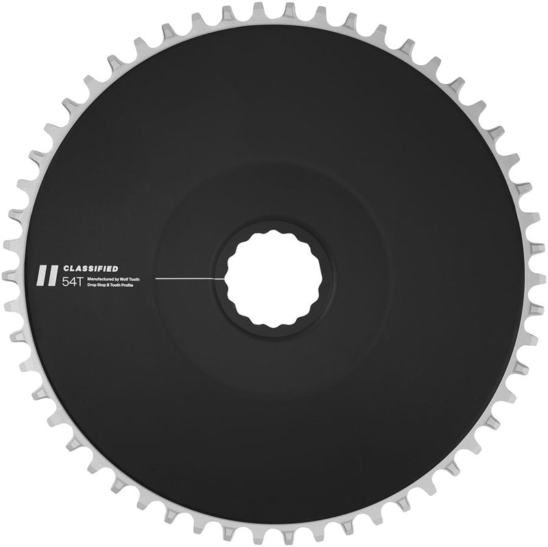 Classified Aero Chainring - 54t DropStop B for 11-Speed Chains Black