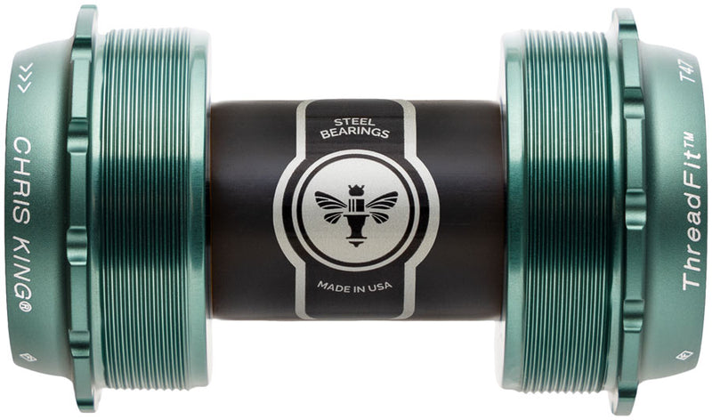 Chris King ThreadFit T47 24x Bottom Bracket - T47 Matte Jadeo