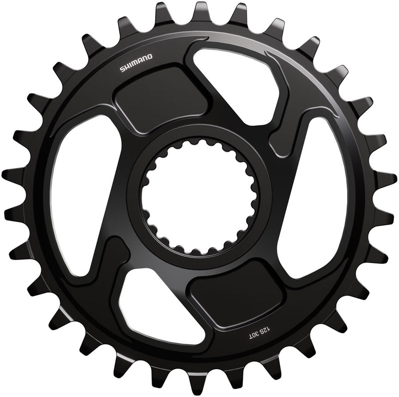 Shimano Deore XT SM-CRM86 1x Direct Mount Chainring - 34t, Shimano Direct Mount, For 12-Speed HG+ Chain, Fits FC-M8200 Crank, Black