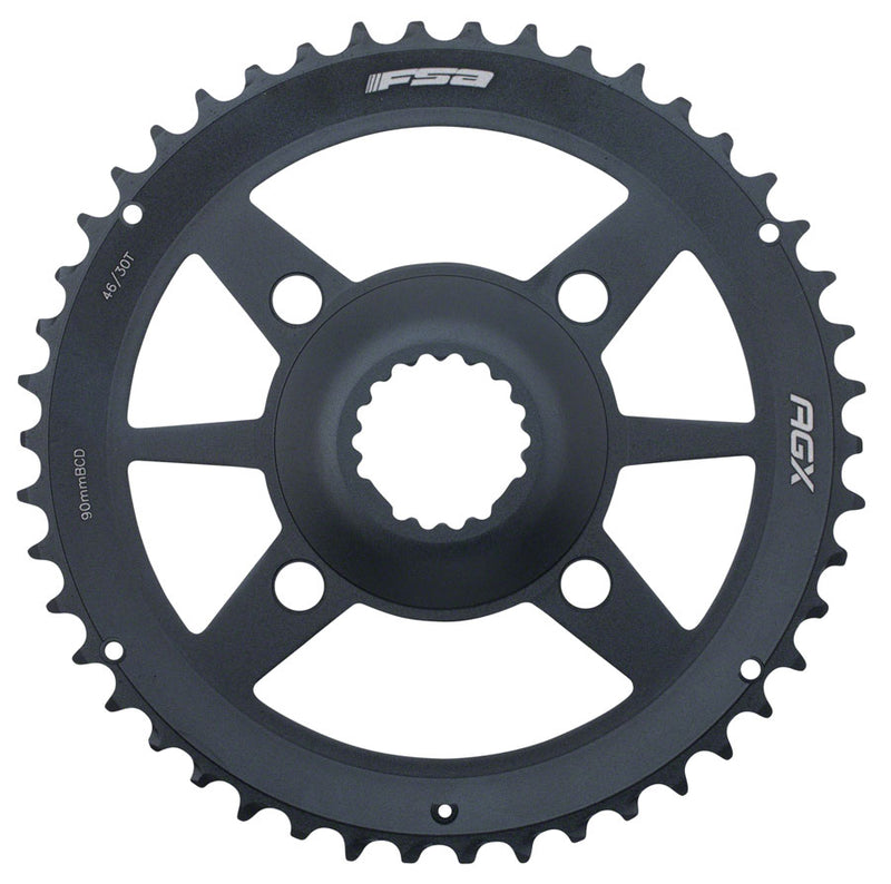 Full Speed Ahead Gossamer AGX Direct Mount Chainring - 46t Black