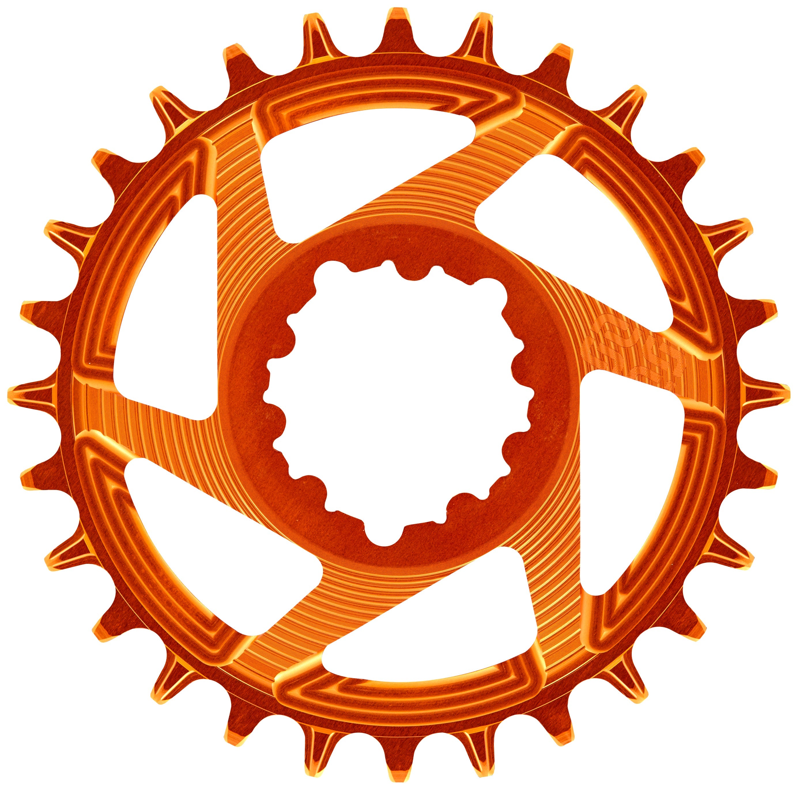 Helix Race 3-Bolt Direct Mount Chainring  (SRAM® crank compatible)