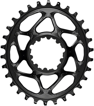 absoluteBLACK Oval Narrow-Wide Direct Mount Chainring - 30t SRAM 3-Bolt Direct Mount 6mm Offset BLK