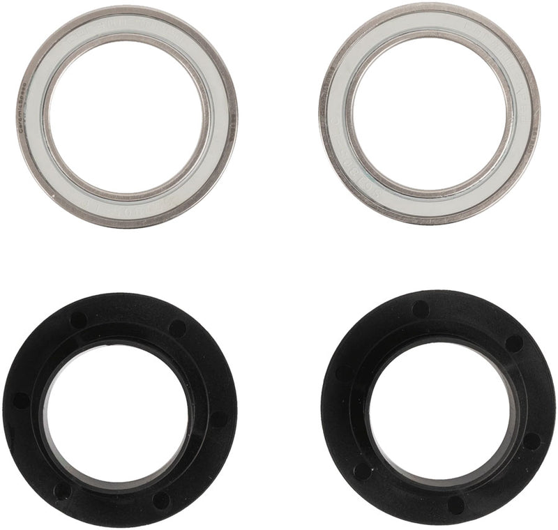 CeramicSpeed BB ALPHA Bottom Bracket Bearing Kit - For BB90 Compatible 24mm/Shimano Spindle Road Optimized BLK
