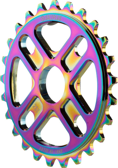 Salt Plus Manta Bolt Drive Sprocket 25t Oilslick Includes Adaptors 19 22mm Spindles
