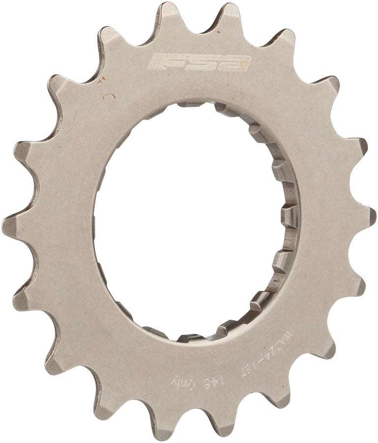 Full Speed Ahead WA324 eBike Sprocket GEN 2 Bosch - 18t 2.5mm Offset Stainless Steel Polished Silver