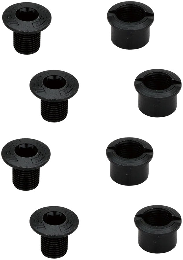 FSA Chainring Bolt Kit for PC Bashring 8-piece - Silver