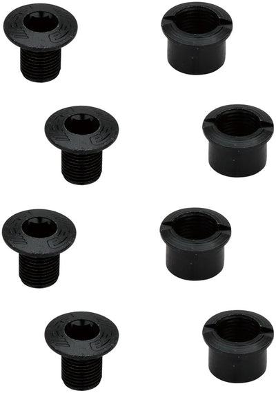 FSA Chainring Bolt Kit for PC Bashring 8-piece - Silver