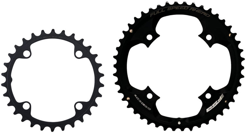 FSA PowerBox Carbon Chainring 46/30T 4-bolt