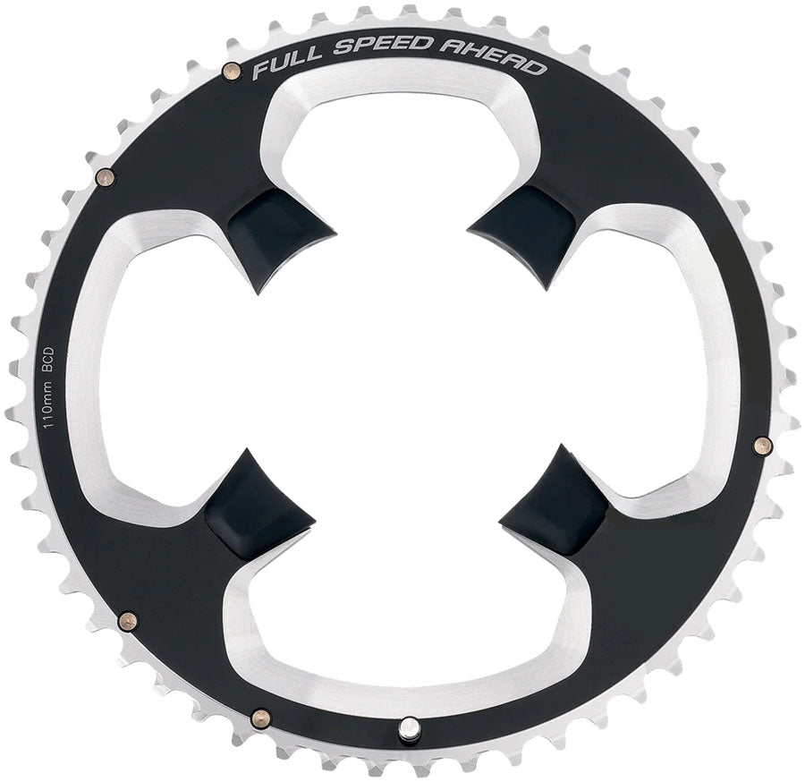 FSA PowerBox Carbon Road Chainring ABS 52T 4-bolt