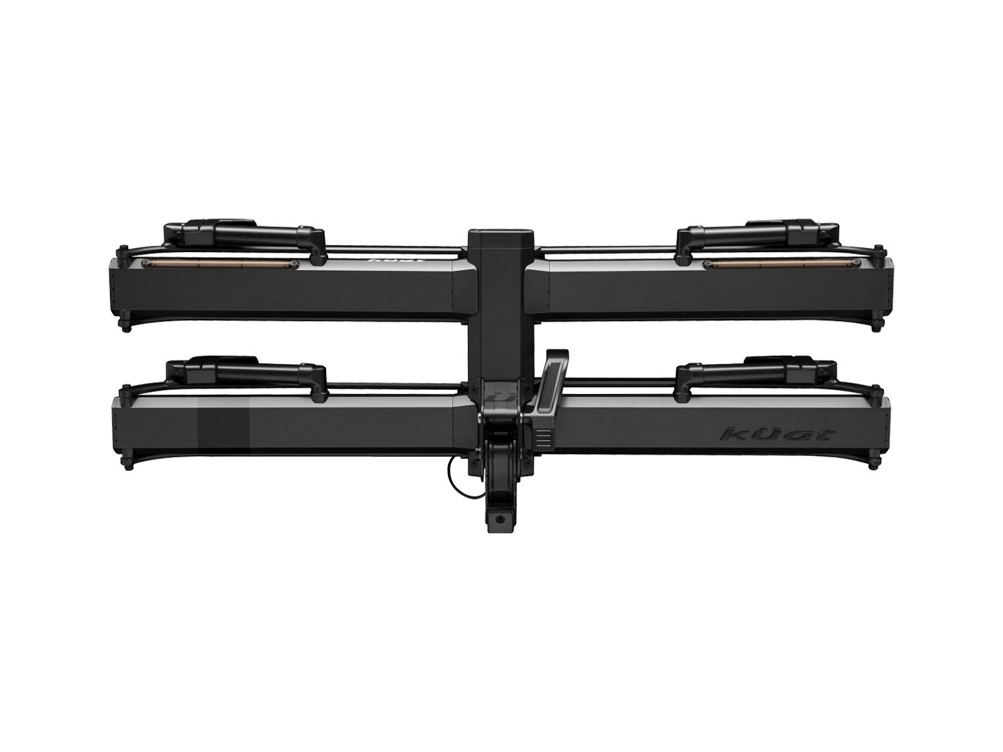 Piston Pro X Hitch Bike Rack - 2-Bike 2" Receiver LED Lights 4-Pin Plug Kashima Coat Galaxy Gray