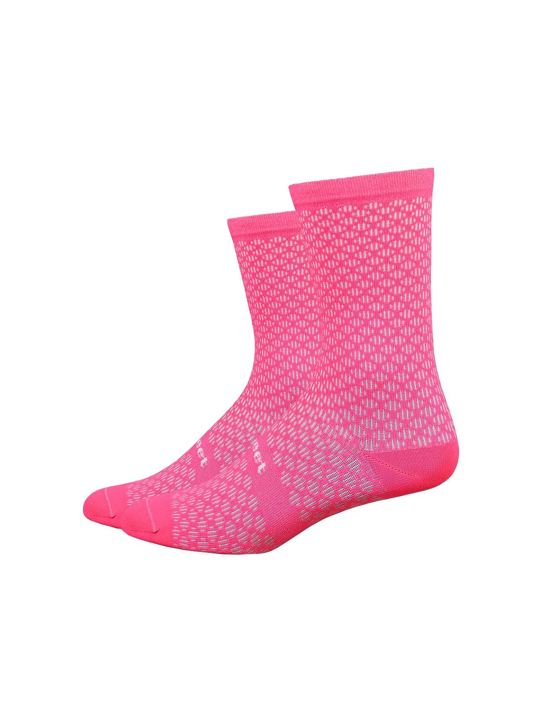 DeFeet Evo 6" Mont Ventoux Socks Flamingo Pink XL