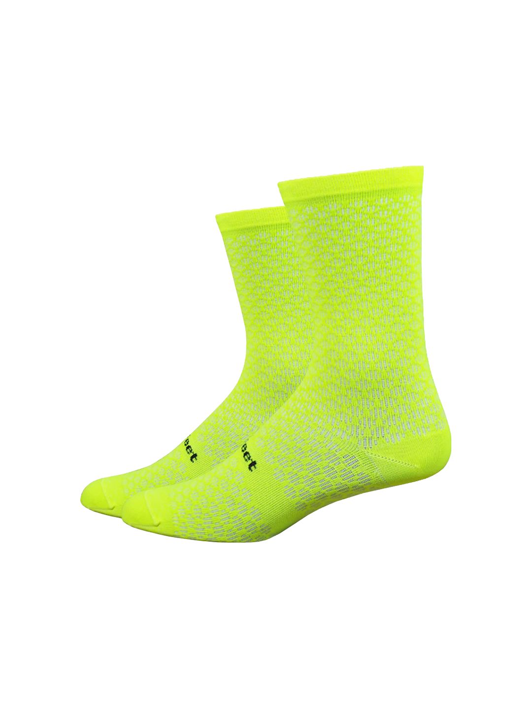 DeFeet Evo 6" Mont Ventoux Socks Hi-Vis Yellow M