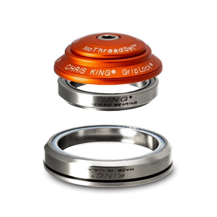 Chris King DropSet 2 Headset - 1-1/8 - 1.5", 42/52mm, 45 Deg, Matte Mango
