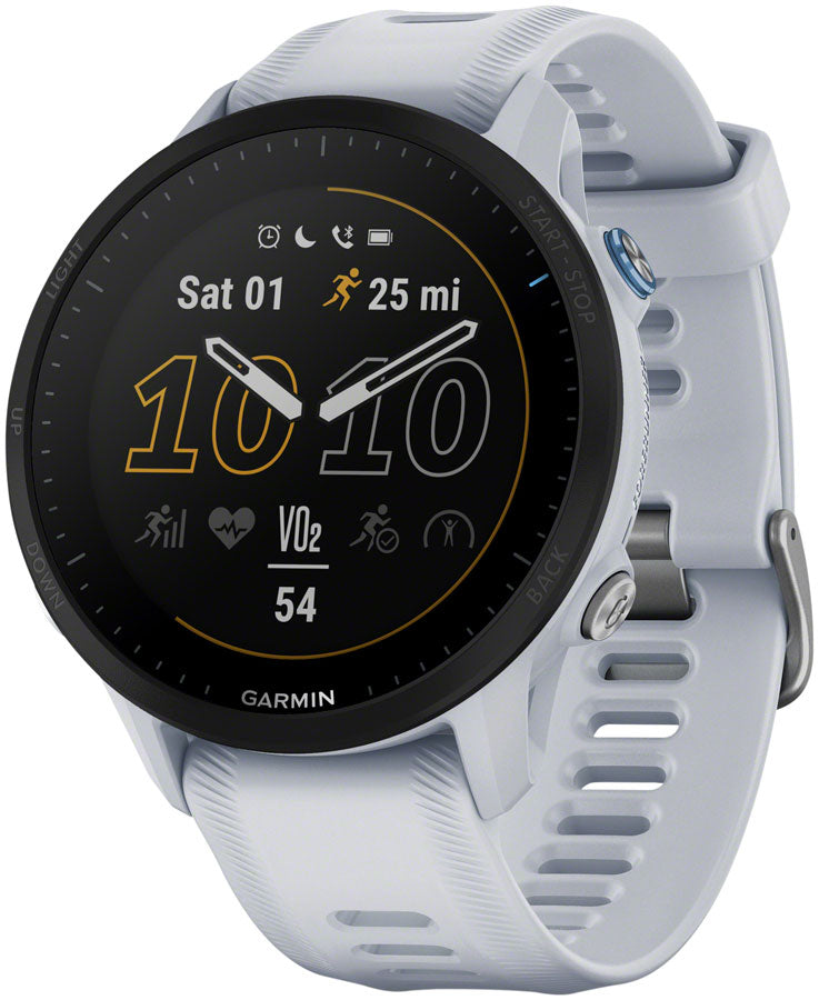 Garmin Forerunner 955 Watch Watch Color: Whitestone Wristband: Whitestone - Silicone