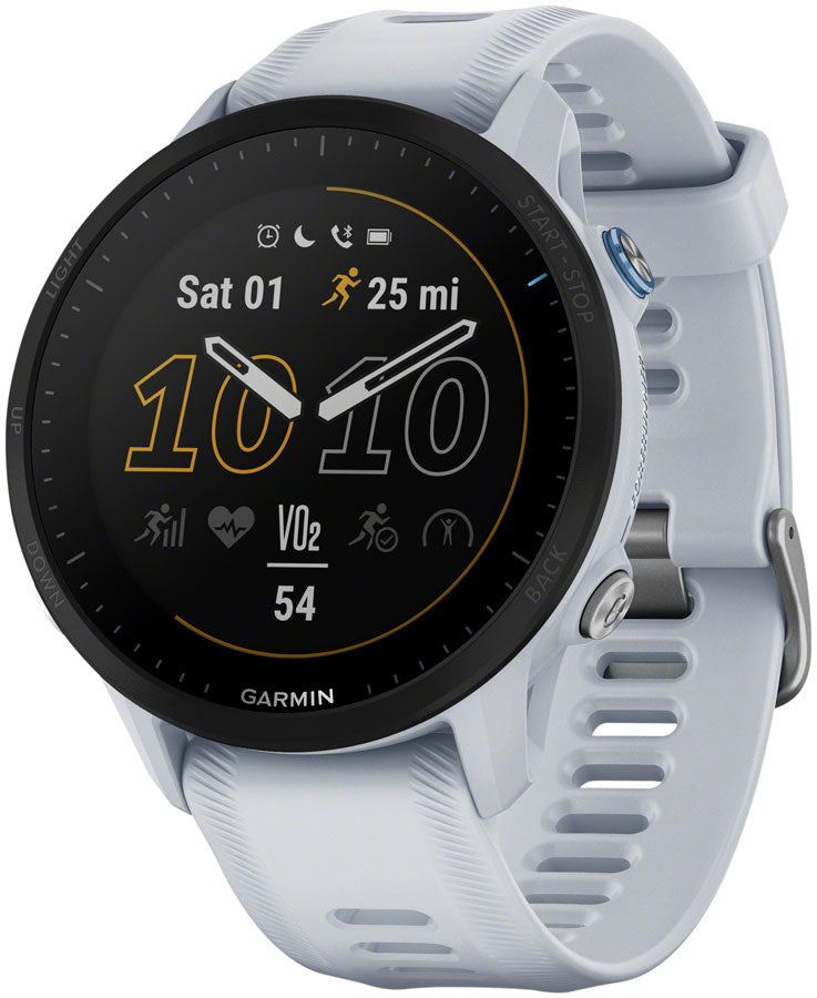 Garmin Forerunner 955 GPS Smartwatch - 45.6mm Whitestone