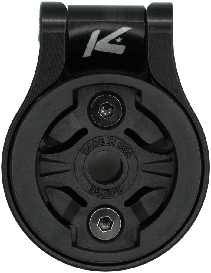 K-Edge Garmin Race Stem Mount with Cap - Black