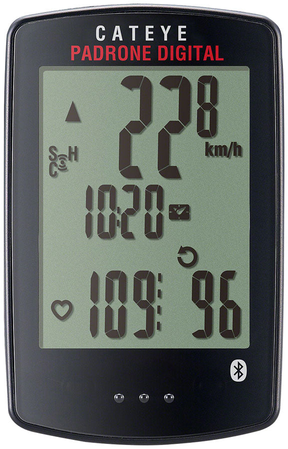 CatEye Padrone Digital Bike Computer - Wireless  Black