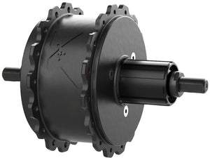 MAHLE Smartbike Systems X35 Ebike Hub Motor - Class 1 20mph 90 deg axle BLK