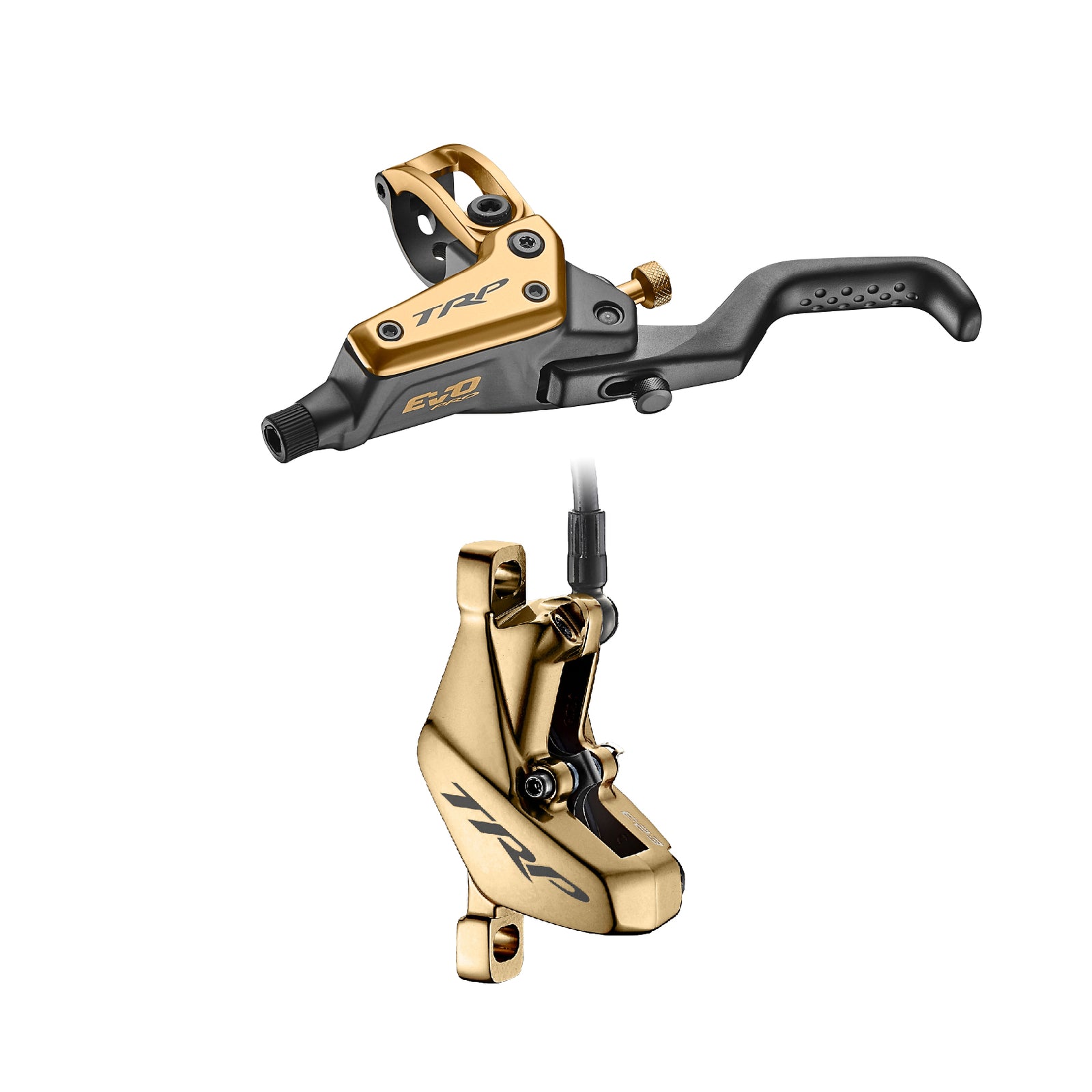 TRP DHR EVO PRO HD-M9040 Disc Brake and Lever - Hydraulic Post Mount