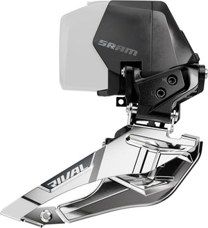 SRAM Rival AXS Front Derailleur - 2x12-Speed Braze-on Battery Not Included BLK E1
