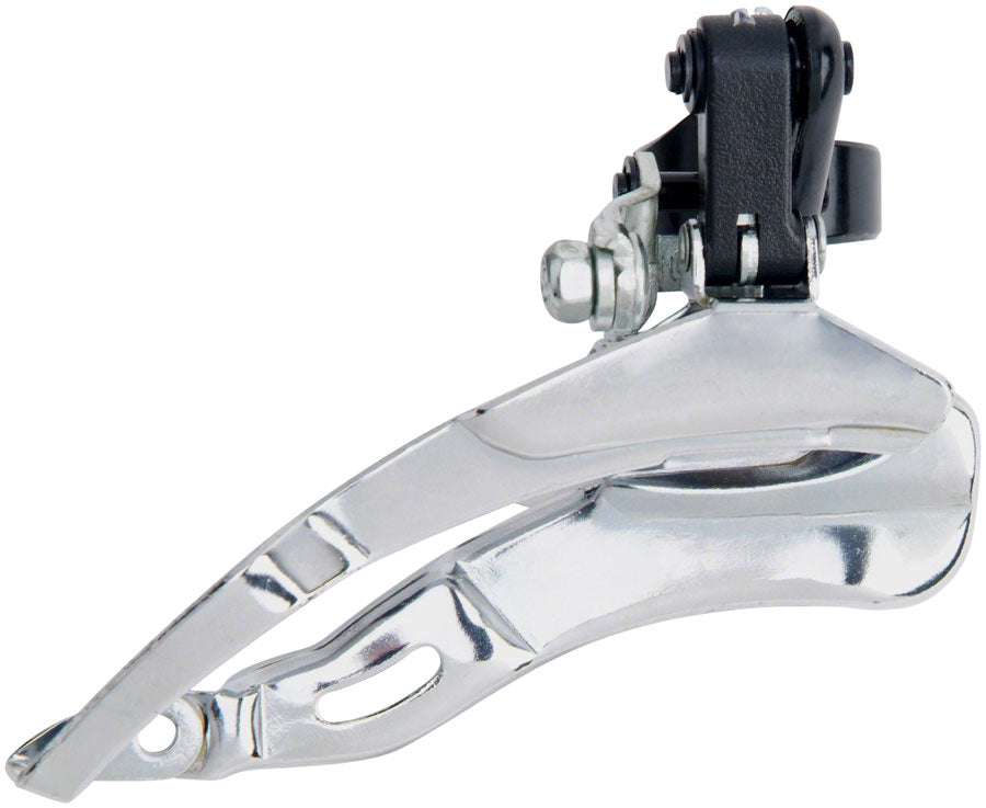 SunRace M2 Front Derailleur - 6/7-Speed Triple Top Pull 31.8/28.6mm Clamp Band