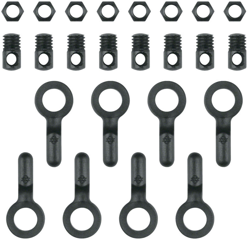 SKS  Bluemels Fender Stay Eyebolt and Nut Set - Black