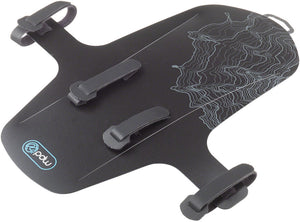 Portland Design Works Mud Shovel 6.5 Fat Fender - Fork Mount Black