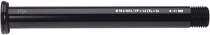 WHISKY No.9 Thru Bolt - 15mm 135mm P1.5 TL12 Black