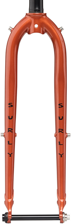 Surly Straggler Thru-Axle Fork - 700c 410mm 1-1/8" Straight Steerer Steel Shaggy Carpet