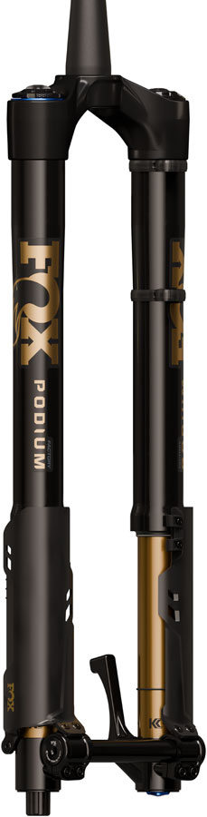 FOX Factory 36 Podium Inverted Suspension Fork - 29", 160 mm, 20TA x 110 mm, 44mm Offset, GRIP X2, 58HT Crown, Black/Podium Gold