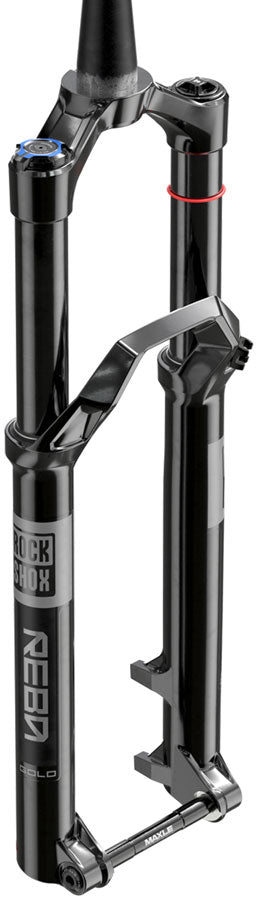 RockShox Reba Gold Isolator RL Suspension Fork - 29" 120 mm 15 x 110 mm 44 mm Offset Gloss BLK 3P Remote B1
