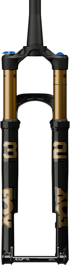 FOX 32 Step-Cast Factory Suspension Fork - 29" 100 mm 15x110 mm Kabolt SL 44mm Offset GRIP SL Damper 3-Pos. Ano Crown Shiny BLK