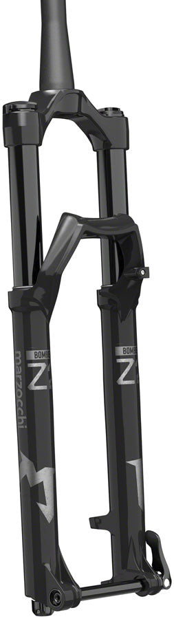 Marzocchi Bomber Z2 Suspension Fork - 29", 120 mm, 15QR x 110, 44mm Offset, RAIL 2.0, Sweep-Adjust, Shiny Black, CUT 7" 1/16 - Open Box, New