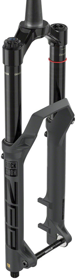 RockShox ZEB Ultimate Charger 3.1 RC2 Suspension Fork - 27.5", 180 mm, 15 x 110 mm, 44 mm Offset, Gray, A3